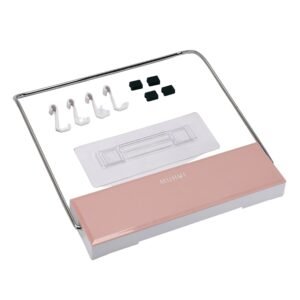 Foldable Wash Basin Rack – Wall-Mounted, Space-Saving | Organivo