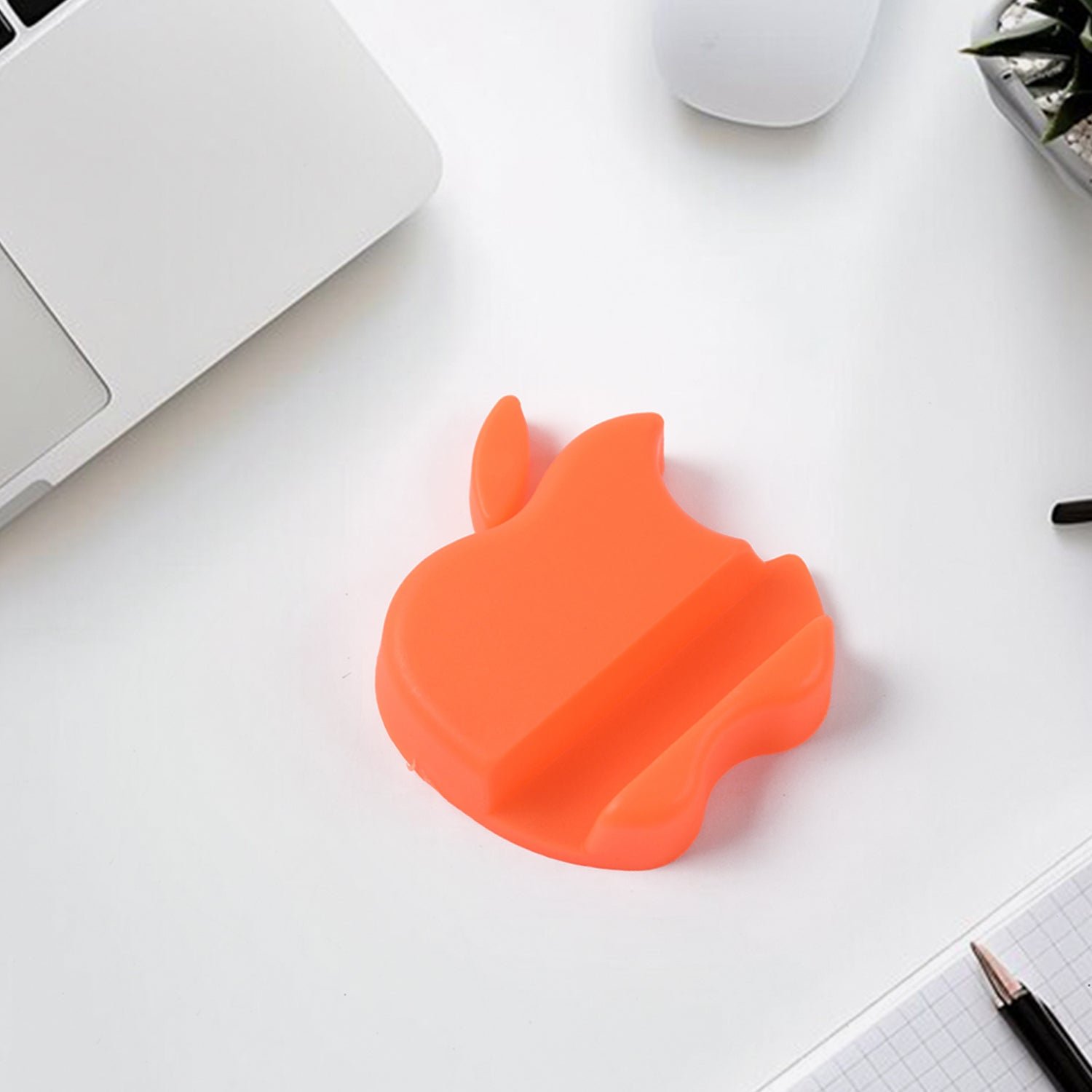 Apple-Shaped Mobile Phone Holder – Compact, Stylish Stand