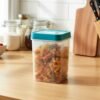 Plastic Food Storage Container – Keeps Dry Foods Fresh & Organized