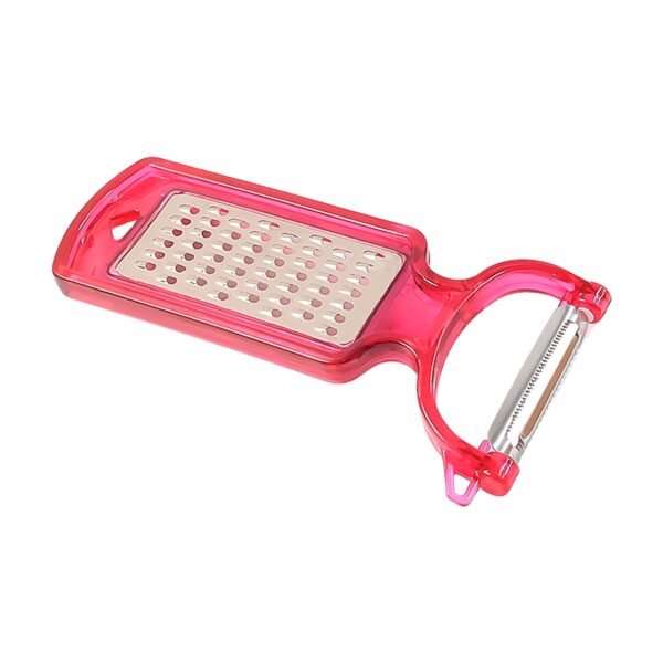 Stainless Steel 2-in-1 Kitchen Peeler for Easy Food Prep