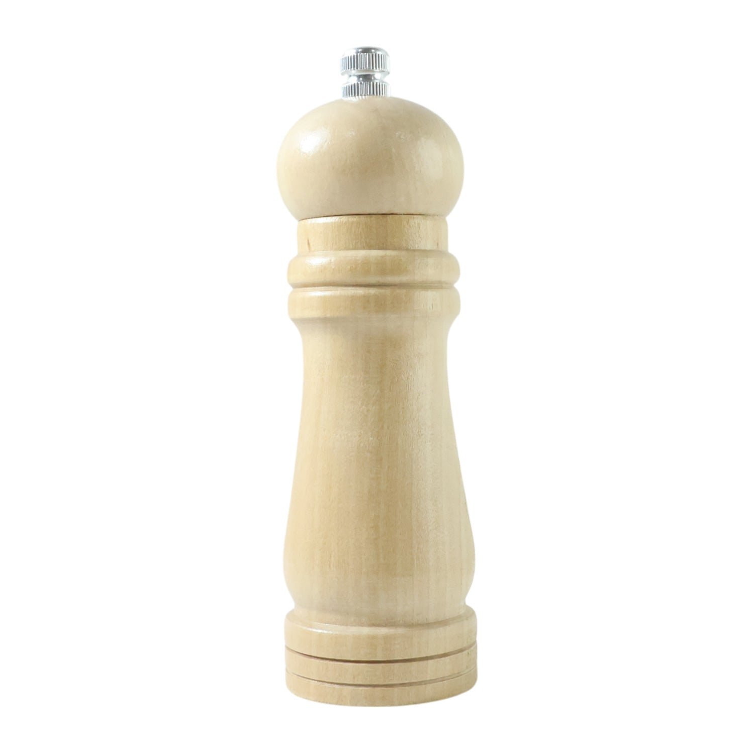 Wooden Manual Pepper Grinder – Adjustable Coarseness for Fresh Spice
