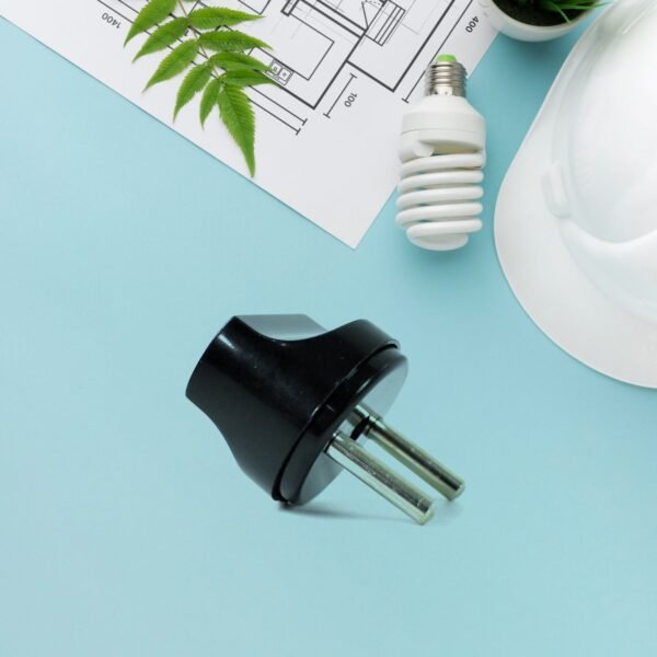 2 Pin Plug Adapter – Universal to Indian Socket Converter | Compshop