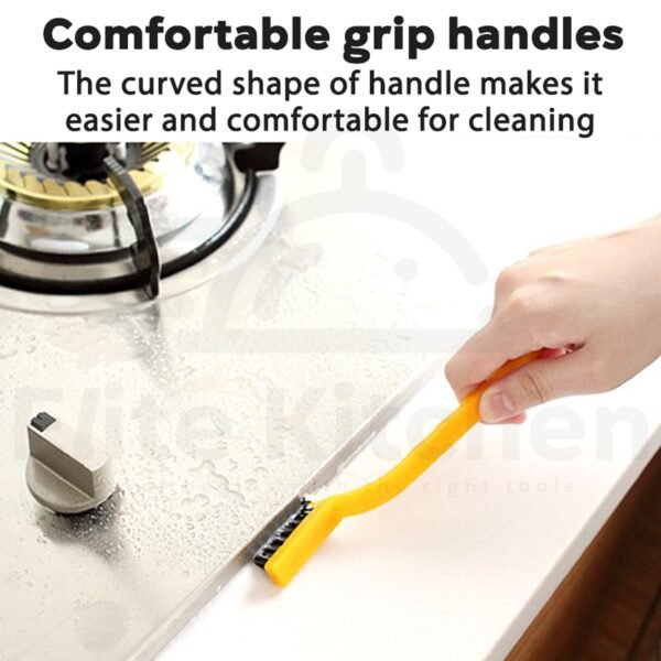 Mini Nylon Cleaning Brush – Powerful Scrubbing for Home | Velvet Wipe