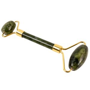 Jade Facial Massage Roller – Dual-Headed Anti-Aging Tool