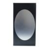 Rotating Storage Cabinet with Mirror, Space-Saving Wall Organizer