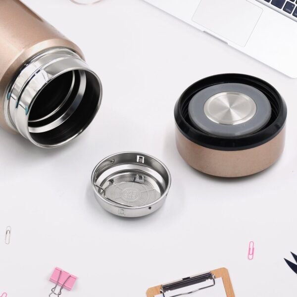 Stainless Steel Vacuum Bottle – Leak Proof Travel Thermos