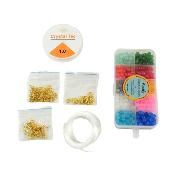 DIY Jewellery Making Kit – Complete Set with Colorful Beads & Accessories