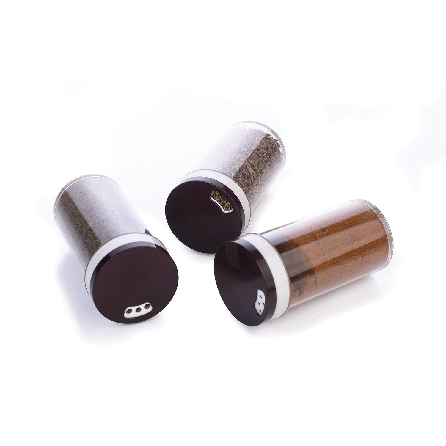 Revolving Spice Rack – 16 PC Plastic Jars, 100ml Each | Ganesh