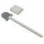 Silicone Toilet Brush – Wall-Mounted, Anti-Drip Cleaner | Velvet Wipe