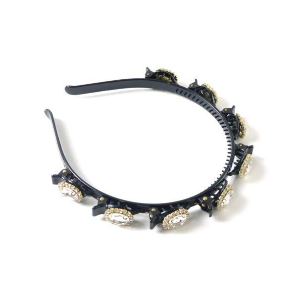 Crystal Studded Hairband – Elegant Accessory for Women & Girls