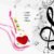 Kids Mini Guitar Toy – Battery Operated & Light-Up | Colorful Creations
