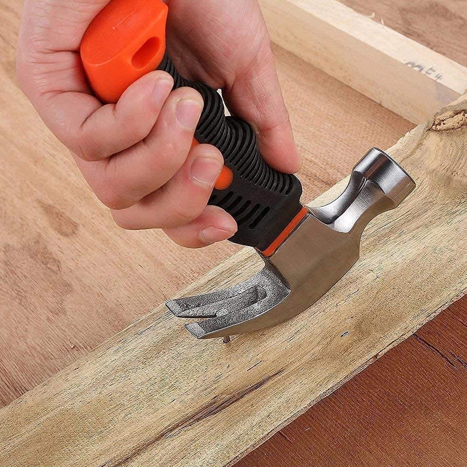 Mini Claw Hammer – Short Handle, Plastic Grip | Corporate Kudos