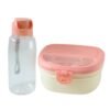 Plastic Lunch Box Set – Secure Lock Lid & Dual Compartments
