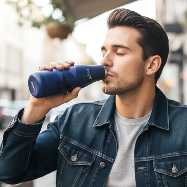 Vacuum Insulated Water Bottle – Keeps Drinks Hot & Cold All Day