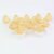 LED Flameless Candle Lights – Set of 12 with Golden Net Cover