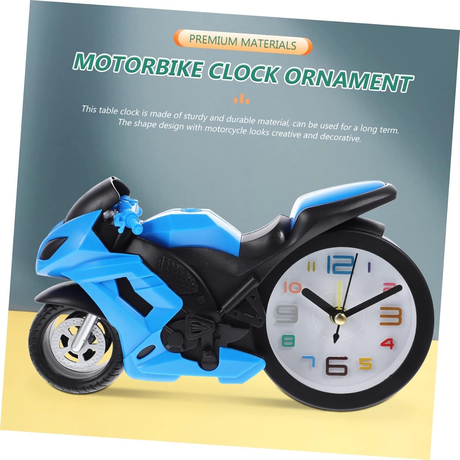 Retro Motorcycle Alarm Clock – Silent Engine Design | worko