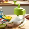 Manual Ice Crusher – Hand Crank Snow Maker for Beverages