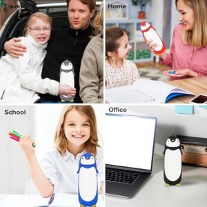 Penguin Water Bottle – Cute Insulated Travel Mug 280ml
