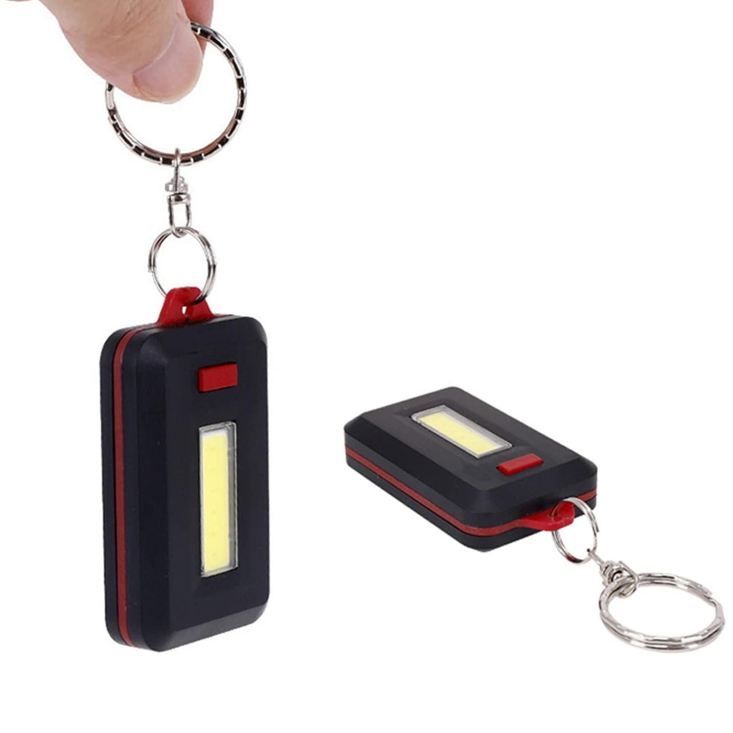 LED Keychain Light – Compact 3-Mode Mini Flashlight