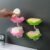Self-Draining Soap Dish – Flower Design Bathroom Holder | VelvetBubbles