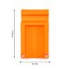 Plastic Business Card & Mobile Holder – Space-Saving Desk Organizer