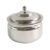 Stainless Steel Ghee Pot with Lid & Spoon – Mirror Finish