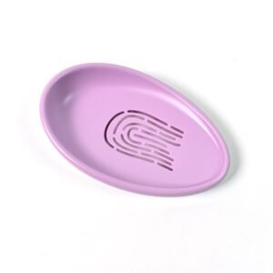Soap Dish with Drain – Double-Layer Self-Draining | VelvetBubbles