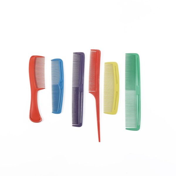 Hair Comb Set – 6-Piece Assorted Styling & Detangling Combs