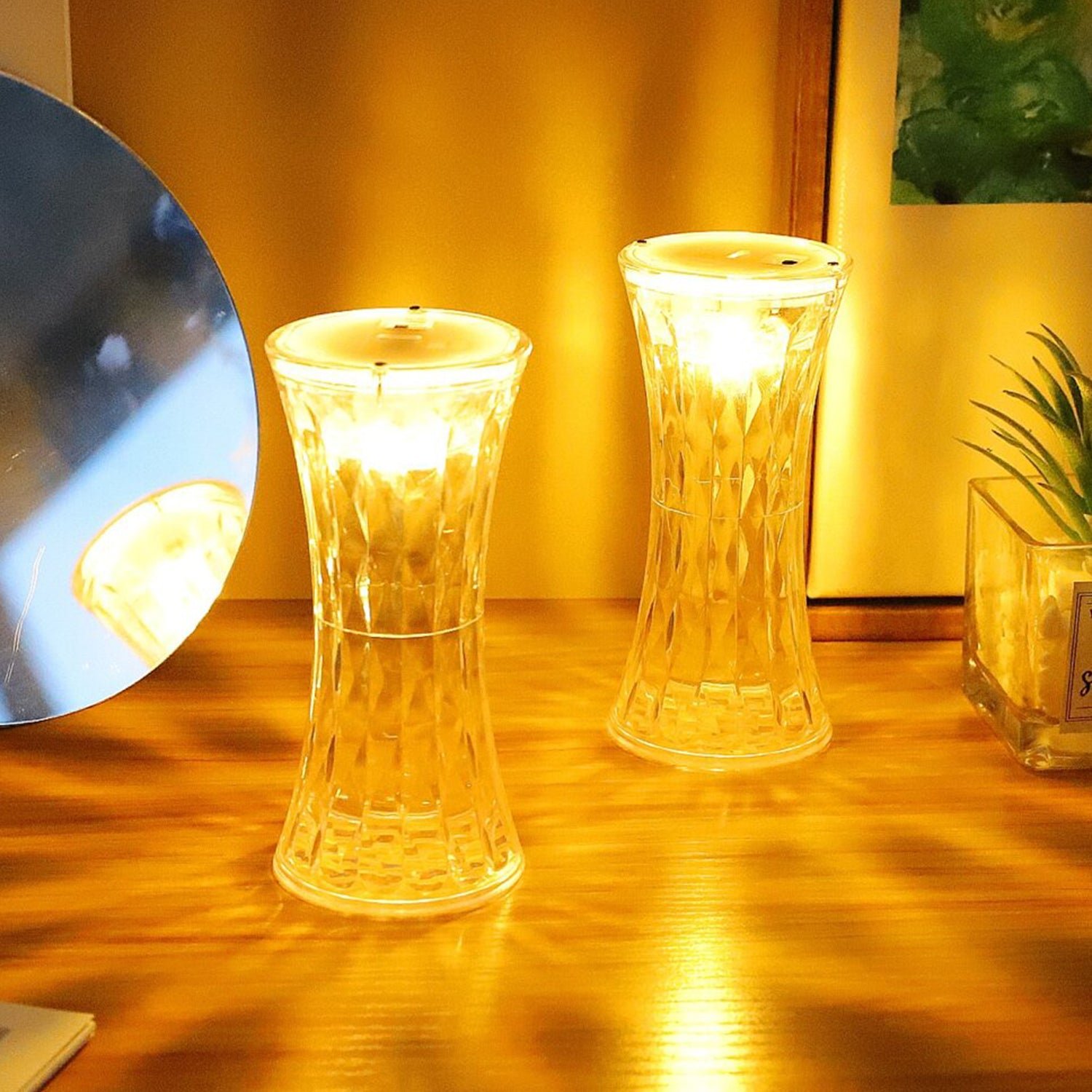 Crystal Night Light Lamp – Soft Lighting & Eye Protection | Indo Glow