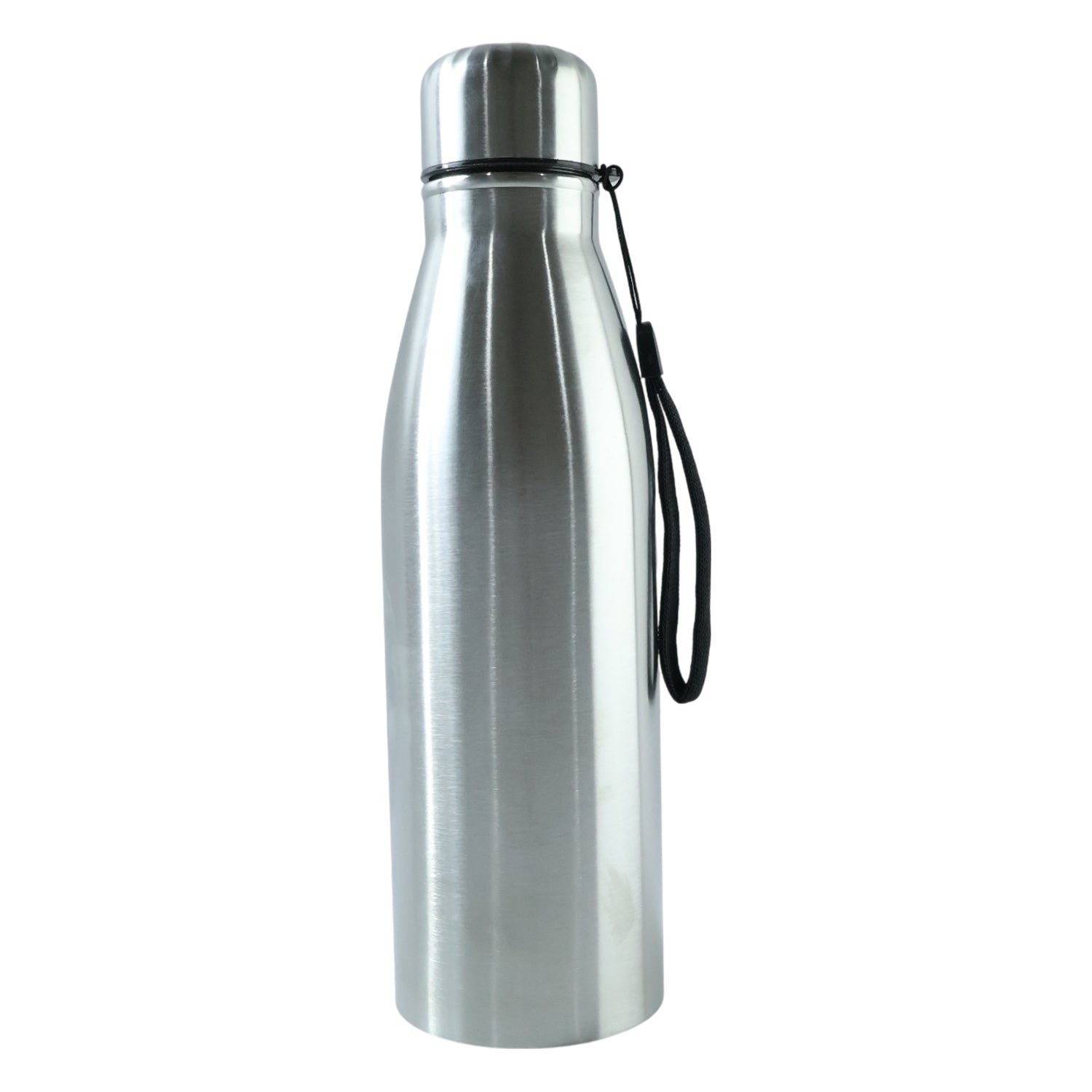 Stainless Steel Water Bottle 1000 ML – Leakproof with Carry Strap