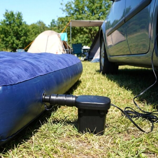 Portable Electric Air Pump – Compact Inflator with Car Adapter