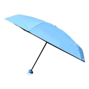 5-Fold Umbrella – Compact & Windproof with Capsule Case | DrizzlePro