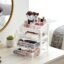 3 Layer Desktop Storage Organizer – Transparent Sliding Drawers