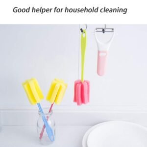 Sponge Cup Washing Brush – 20cm Kitchen Cleaning Tool | Velvet Wipe