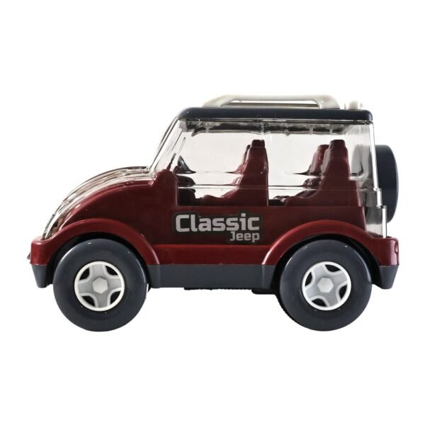 Friction-Powered Classic Jeep Toy Car – Smooth Indoor Ride