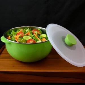 2200ml Microwave-Safe Plastic Serving Bowl – Durable & BPA-Free