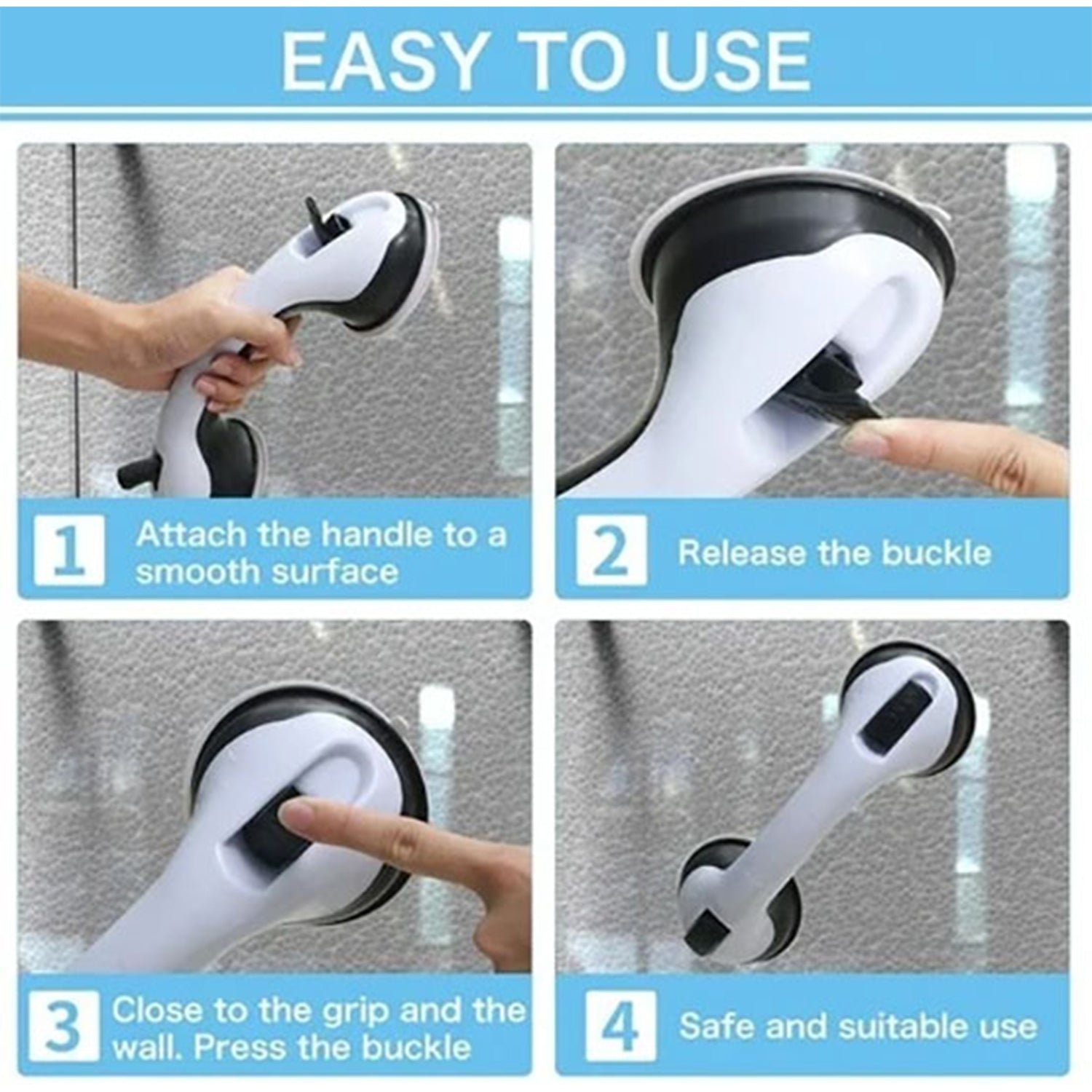 Helping Handle – Portable Suction Grip for Door Support | storenzo