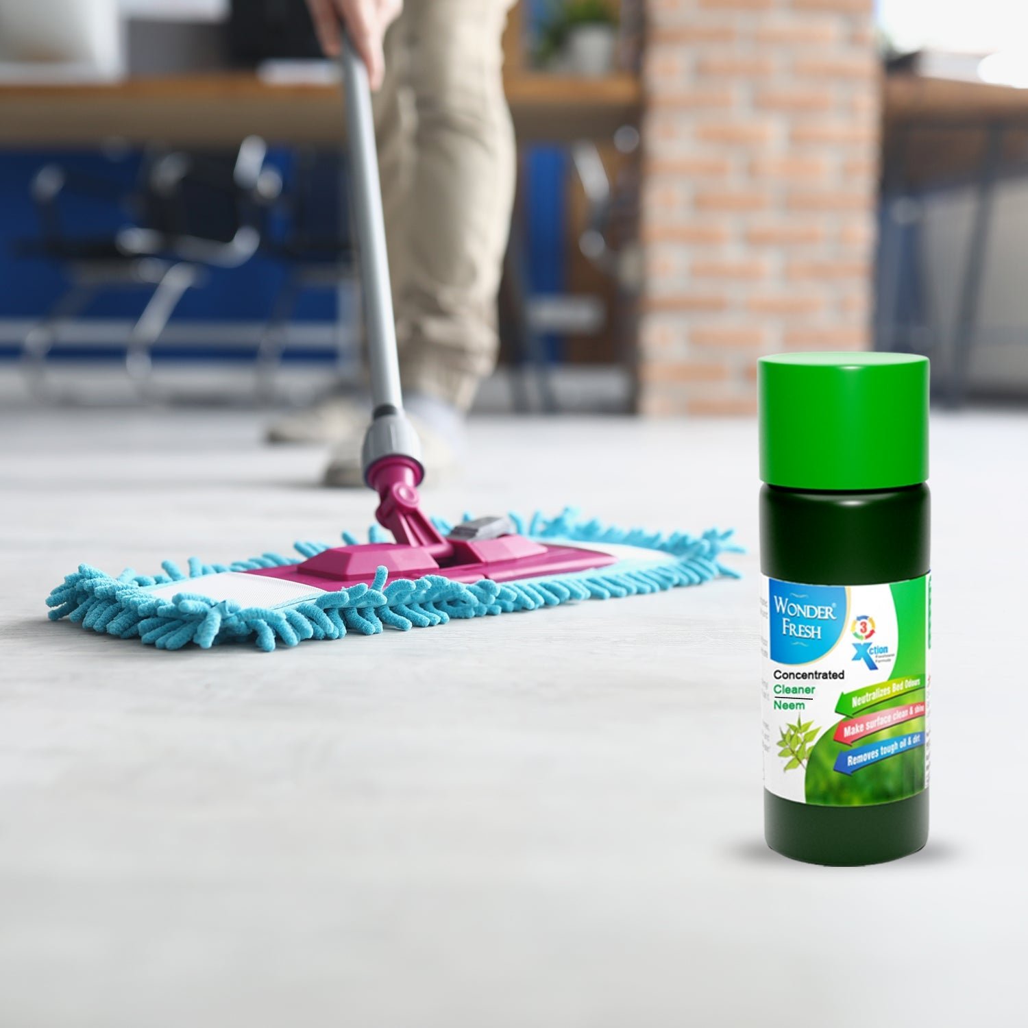 Floor Cleaner Liquid – Disinfectant & Insect Repellent | Wonder Fresh