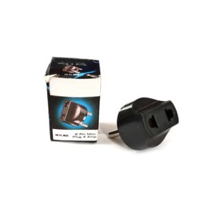 2 Pin Plug Adapter – Universal to Indian Sockets |