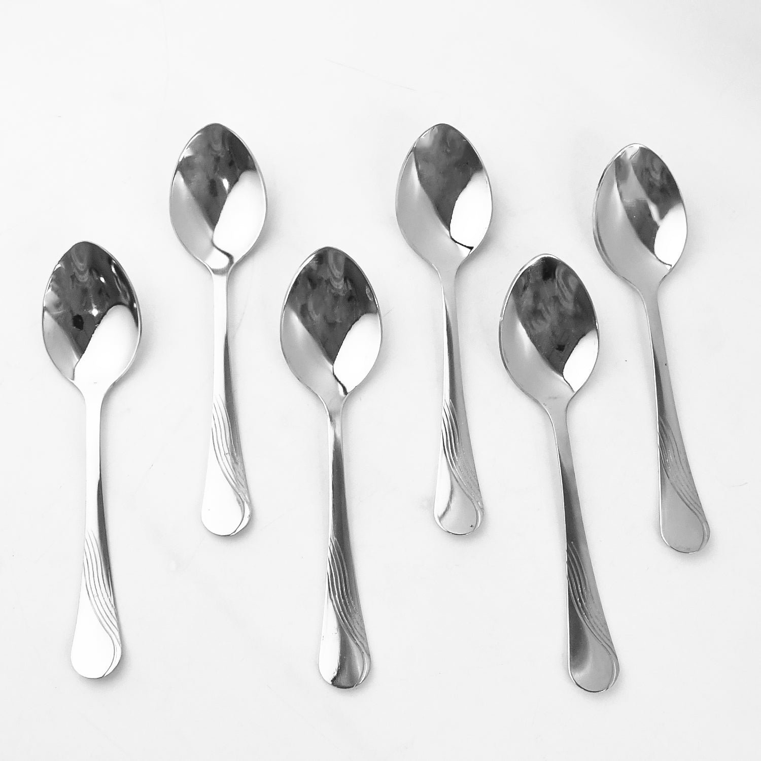 Stainless Steel Dining Spoons – Durable & Ergonomic 6-Piece Set