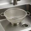 Stainless Steel Mesh Colander – Durable Kitchen Strainer with Handles