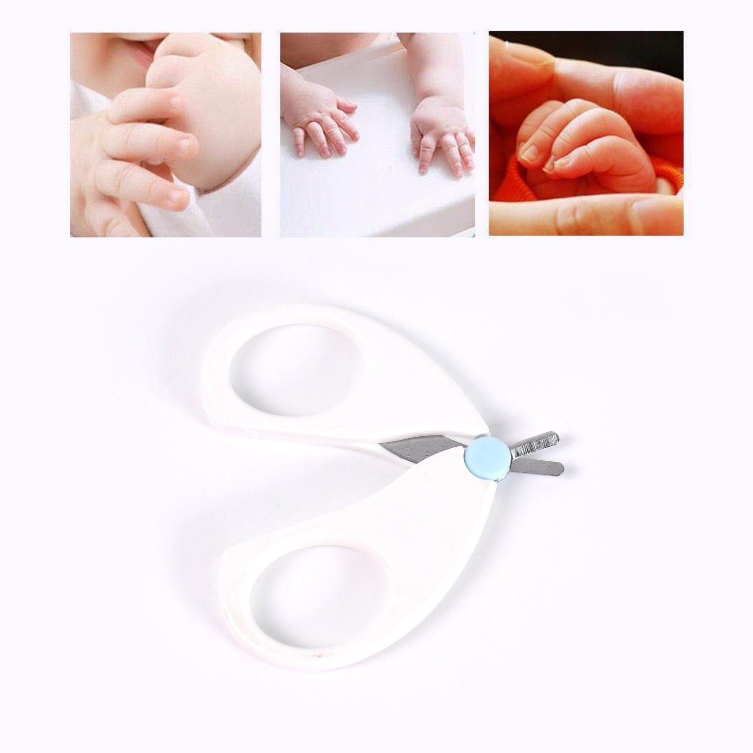 Baby Safety Nail Cutter Scissors – Gentle, Precise Clipping | Babyova