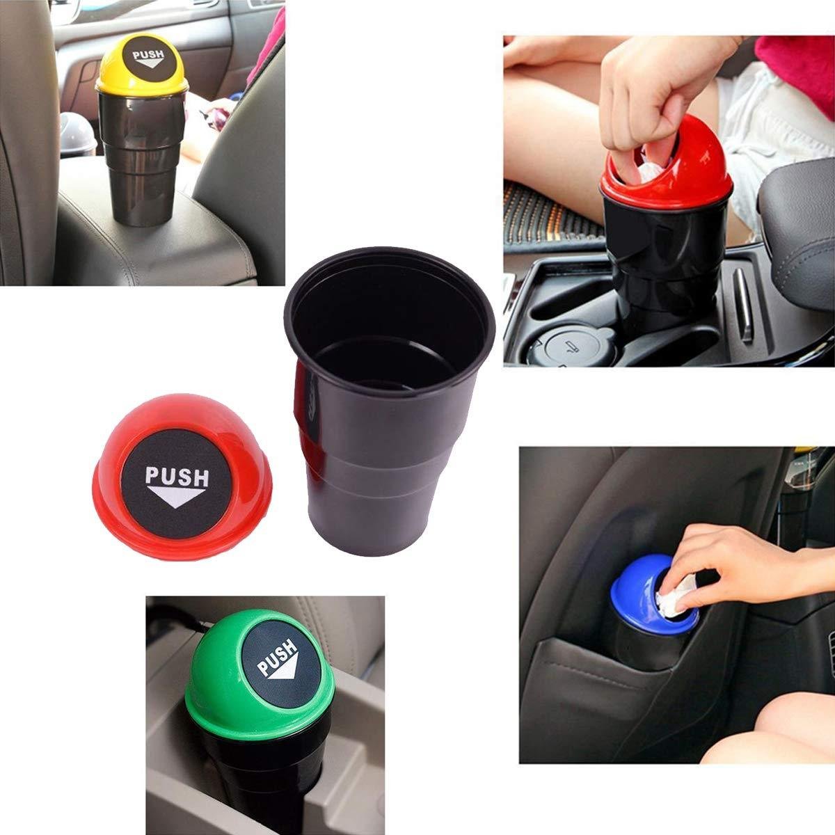 Car Dustbin – Compact & Portable Waste Bin for Vehicles | Velvet Wheels