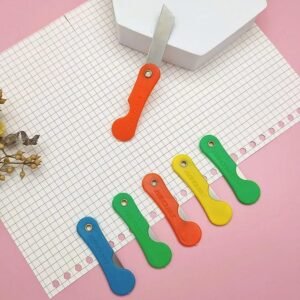 Mini Paper Cutter Knife – Multicolour 12-Pack | CutNova