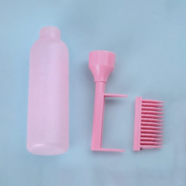 2 In 1 Hair Oil Applicator Bottle with Scalp Comb for Root Care (1 Pc)