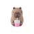 Cartoon Pencil Sharpener with Built-In Eraser – Fun & Practical