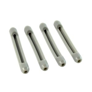 Anti-Slip Eyeglass Temple Tip Sleeves – Soft Comfortable Grip (4 Pc)