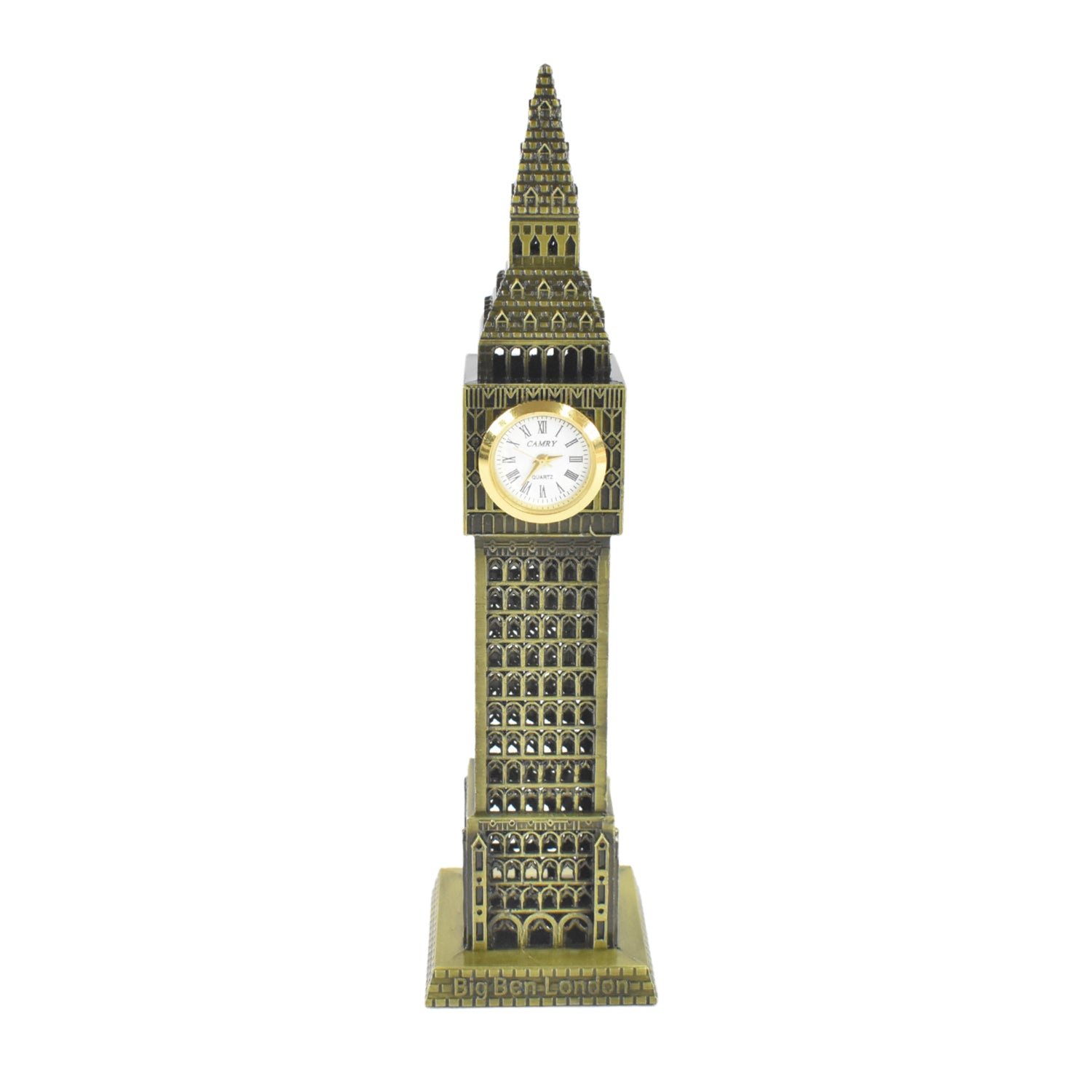 Big Ben Miniature Metal Statue – Elegant Home Decor Accent