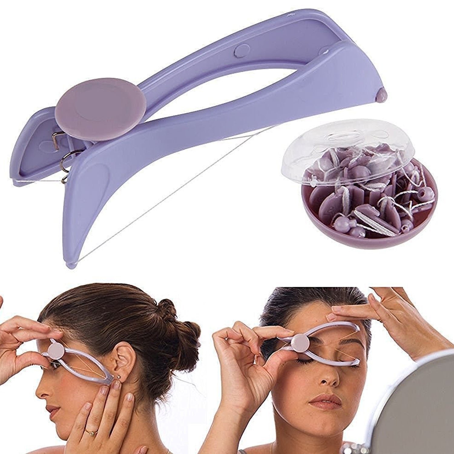 Hair Removal Threading Kit – Painless & Gentle | Calm & Curl