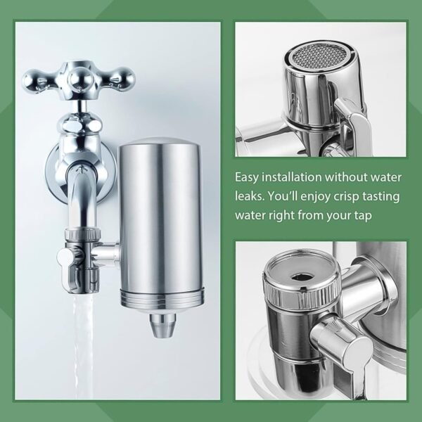 Faucet Water Filter – SS Purifier for Clean Tap Water | ChillPour